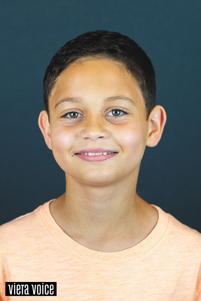 Kason Hodge is the Viera Voice cover kid contest winner